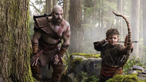 A God of War forgatás indul első képen Kratos és Atreus