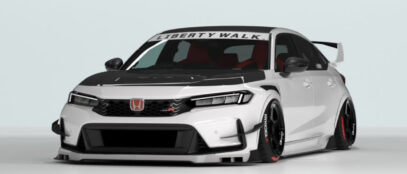 A Liberty Walk új, visszafogott csomaggal formálja át a Civic Type R-t