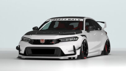 A Liberty Walk új, visszafogott csomaggal formálja át a Civic Type R-t