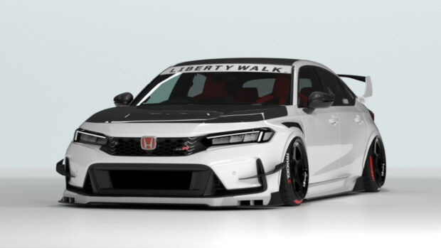 A Liberty Walk új, visszafogott csomaggal formálja át a Civic Type R-t