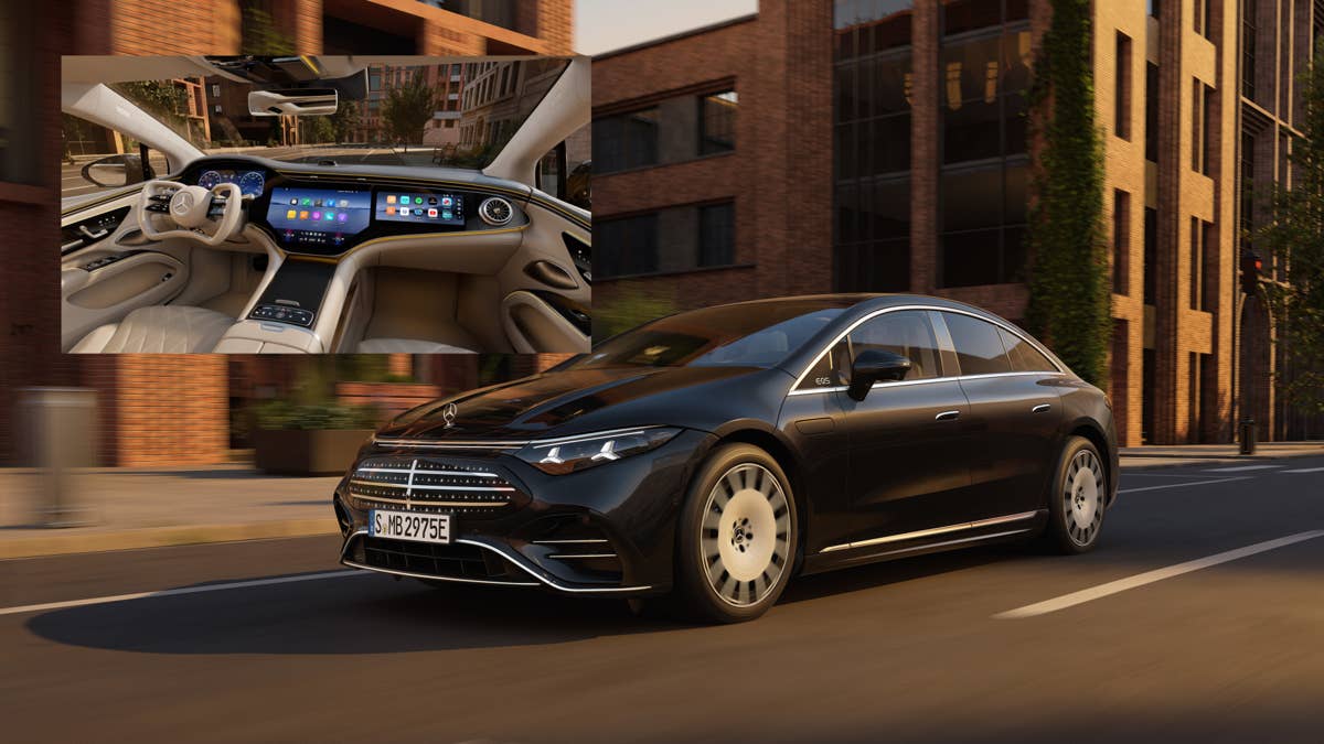 Az új EQS 575 mérföldes hatótávval és yoke kormánnyal lép szintet