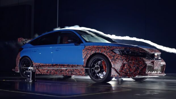 A következő Honda Civic Type R első fotója a HRC oldalán tűnhetett fel