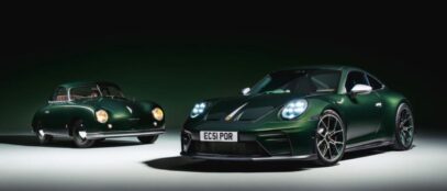 A 75 éves brit jelenlétét az 1951-es Earls Court-i bemutatkozást idéző 911 GT3-mal ünnepli a Porsche