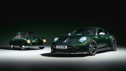 A 75 éves brit jelenlétét az 1951-es Earls Court-i bemutatkozást idéző 911 GT3-mal ünnepli a Porsche
