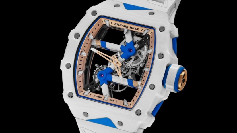 A csuklódra költöztetik a Colnago versenybicikli precizitását az RM 64-01 Tourbillonnal