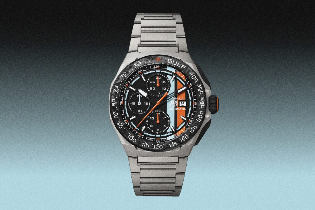 A legendás Gulf-színek visszatérnek a TAG Heuer legújabb Formula 1-es kronográfján