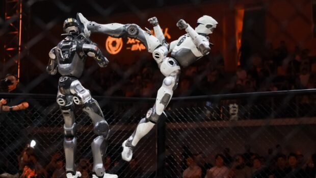 A 173 centis EngineAI T800-as robot harcra kész, és beszáll a világ első humanoid harci ligájába