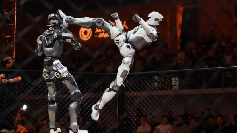 A 173 centis EngineAI T800-as robot harcra kész, és beszáll a világ első humanoid harci ligájába