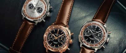 A Breitling és az Aston Martin közös órája előtt tiszteleg a legendás James Bond autó előtt