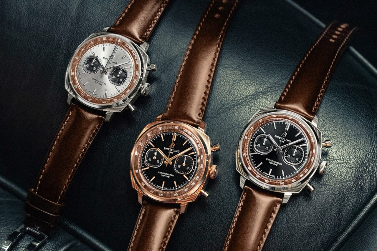 A Breitling és az Aston Martin közös órája előtt tiszteleg a legendás James Bond autó előtt