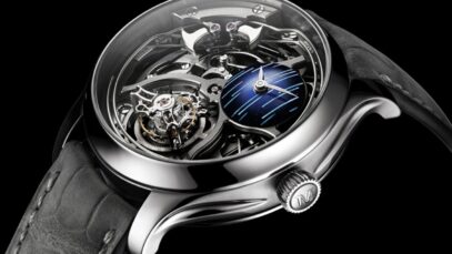 A H. Moser & Cie. Endeavour modellje hanggal, fénnyel és mozgással kelti életre a kozmikus esőt