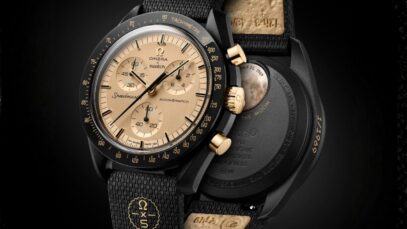 A legendás vintage OMEGA aranyát olvasztotta órába a Swatch az új holdraszállós kollekcióhoz
