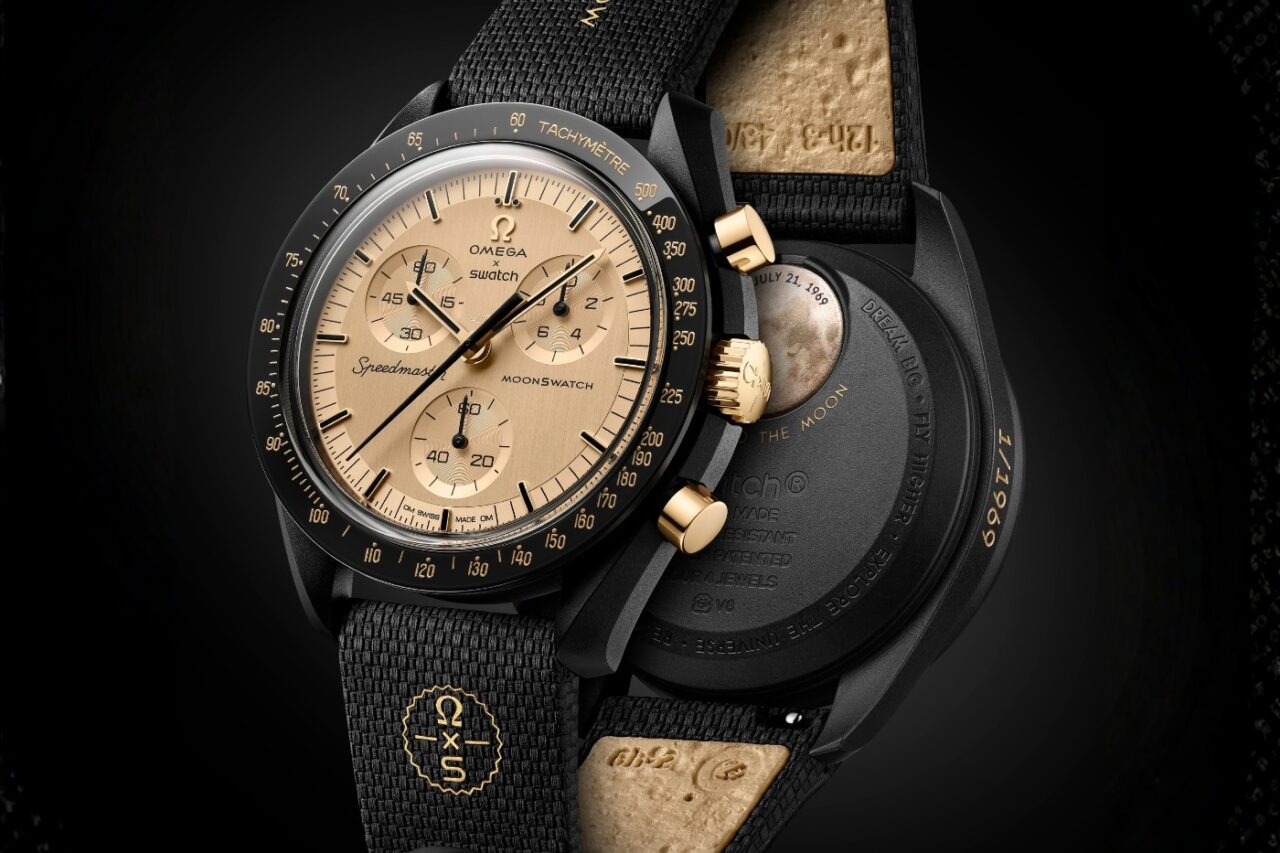 A legendás vintage OMEGA aranyát olvasztotta órába a Swatch az új holdraszállós kollekcióhoz