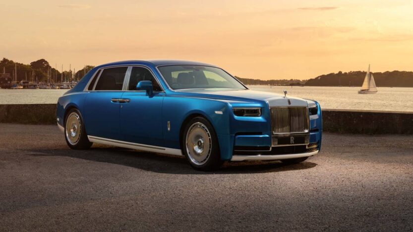 A Rolls-Royce Phantom Regatta egyedi yachtként tiszteleg a tengeri örökség előtt