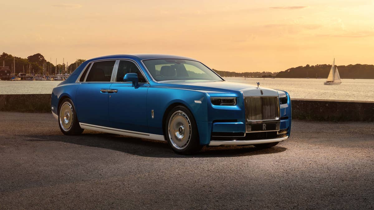 A Rolls-Royce Phantom Regatta egyedi yachtként tiszteleg a tengeri örökség előtt