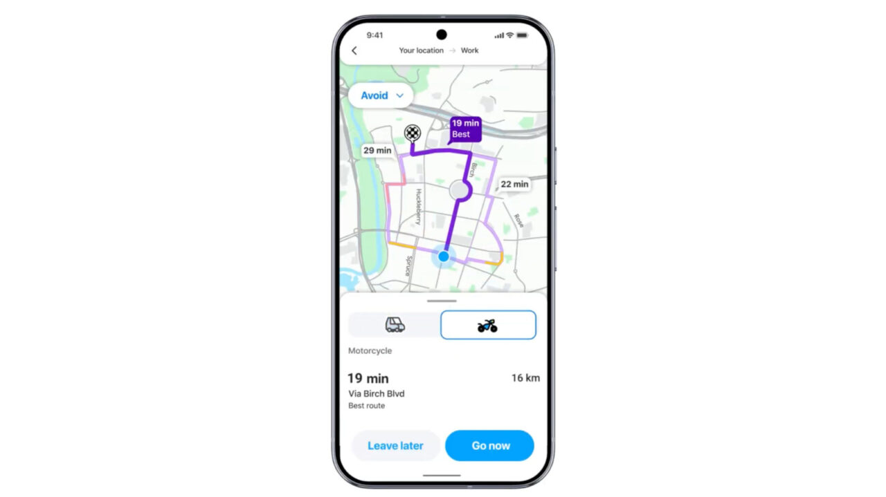 A Waze új MI-funkciókkal rukkol elő, köztük a motoros és a kevésbé pofázós móddal