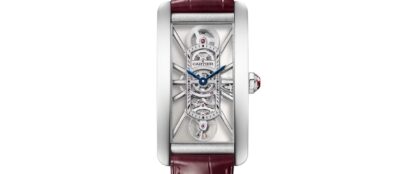 A Cartier Tank Américaine most először csontvázszerkezettel mutatkozik be az új 1988 MC kaliberrel