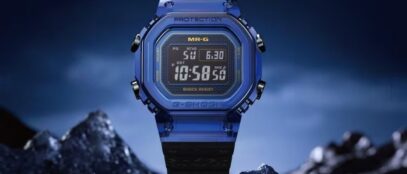 A G-Shock 80 ezer dolláros MRG-D5000 órája teljes egészében kék zafírból készült
