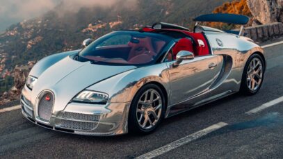 A Bugatti Fernando Alonsónak újít fel egy egyedi alumíniumkarosszériás Veyront?